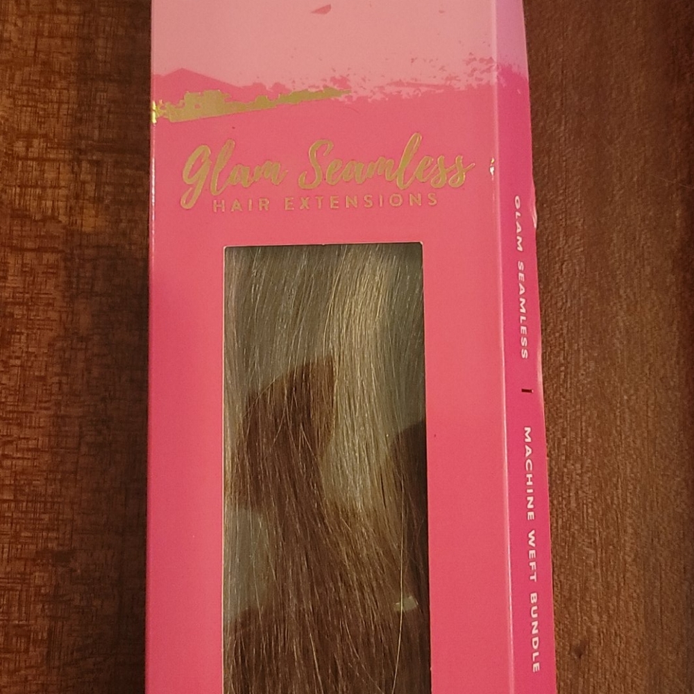 24" weft glam seamless hair extensions (sew in)
